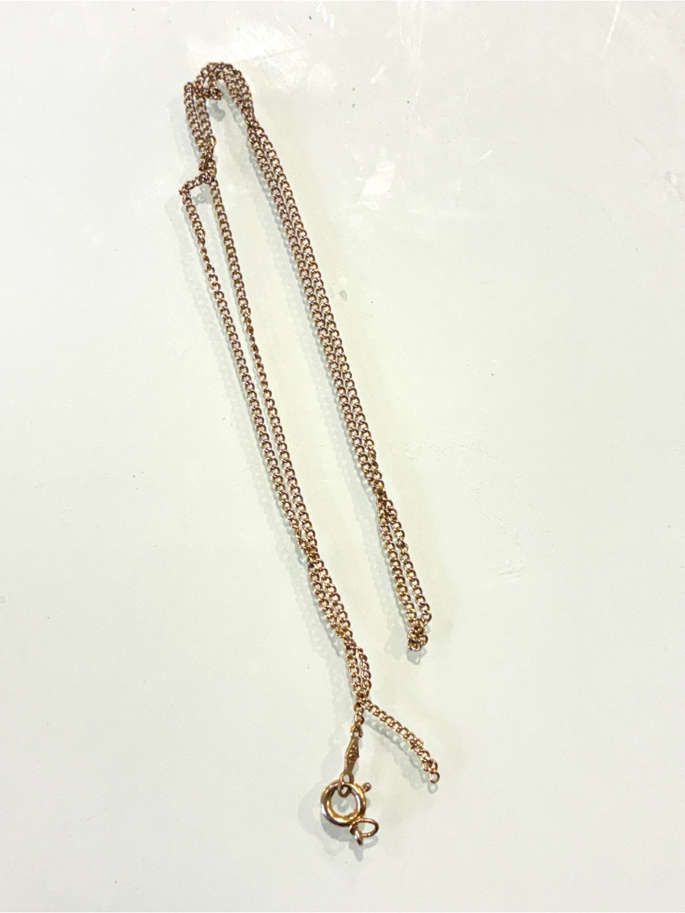 Vintage 10K ESEMCO Gold Chain Necklace Repair + Dainty Bracelet Bundle - Picture 12 of 15